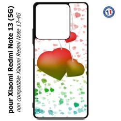 Coque pour Xiaomi Redmi Note 13 (5G) fond coeur amour love
