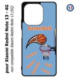 Coque pour Xiaomi Redmi Note 13-4G fan Basket