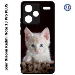 Coque pour Xiaomi Redmi Note 13 Pro PLUS Bébé chat tout mignon - chaton yeux bleus