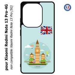 Coque pour Xiaomi Redmi Note 13 Pro-4G Monuments Londres - Big Ben