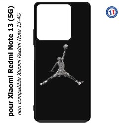 Coque pour Xiaomi Redmi Note 13 (5G) Michael Jordan 23 shoot Chicago Bulls Basket