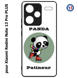 Coque pour Xiaomi Redmi Note 13 Pro PLUS Panda patineur patineuse - sport patinage