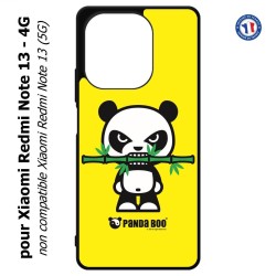 Coque pour Xiaomi Redmi Note 13-4G PANDA BOO© Bamboo à pleine dents - coque humour