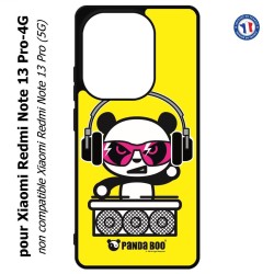 Coque pour Xiaomi Redmi Note 13 Pro-4G PANDA BOO© DJ music - coque humour
