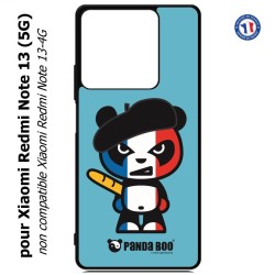 Coque pour Xiaomi Redmi Note 13 (5G) PANDA BOO© Français béret baguette - coque humour
