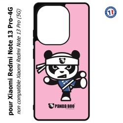 Coque pour Xiaomi Redmi Note 13 Pro-4G PANDA BOO© Ninja Kung Fu Samouraï - coque humour