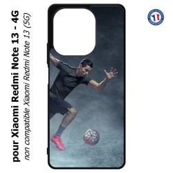 Coque pour Xiaomi Redmi Note 13-4G Cristiano Ronaldo club foot Turin Football course ballon