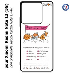 Coque pour Xiaomi Redmi Note 13 (5G) Les Shadoks - Joyeux Ga Zo Bu Meu