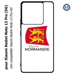 Coque pour Xiaomi Poco X6 (5G) Logo Normandie - Écusson Normandie - 2 léopards