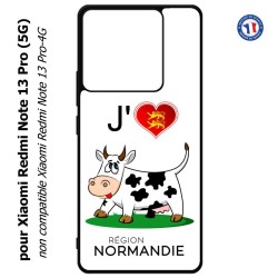 Coque pour Xiaomi Poco X6 (5G) J'aime la Normandie - vache normande