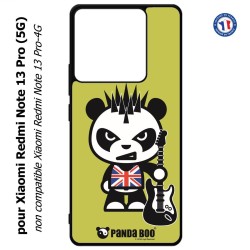 Coque pour Xiaomi Poco X6 (5G) PANDA BOO© Punk Musique Guitare - coque humour