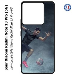 Coque pour Xiaomi Redmi Note 13 Pro (5G) Cristiano Ronaldo club foot Turin Football course ballon