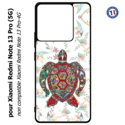 Coque pour Xiaomi Poco X6 (5G) Tortue art floral