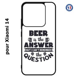 Coque pour Xiaomi 14 Beer is the answer Humour Bière