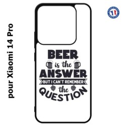 Coque pour Xiaomi 14 Pro Beer is the answer Humour Bière