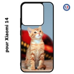 Coque pour Xiaomi 14 Adorable chat - chat robe cannelle