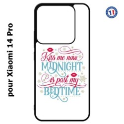 Coque pour Xiaomi 14 Pro Kiss me now Midnight is past my Bedtime amour embrasse-moi