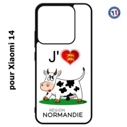 Coque pour Xiaomi 14 J'aime la Normandie - vache normande