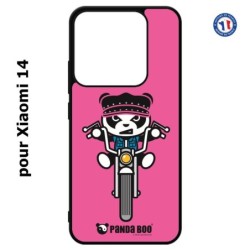 Coque pour Xiaomi 14 PANDA BOO© Moto Biker - coque humour