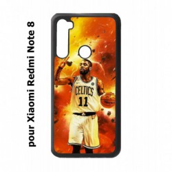 Coque noire pour Xiaomi Redmi Note 8 star Basket Kyrie Irving 11 Nets de Brooklyn