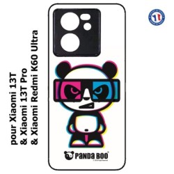 Coque pour Xiaomi Redmi K60 Ultra PANDA BOO© 3D - lunettes - coque humour