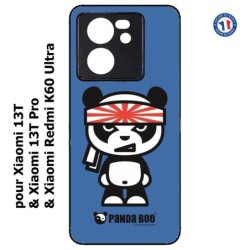 Coque pour Xiaomi 13T et 13T Pro PANDA BOO© Banzaï Samouraï japonais - coque humour