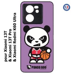 Coque pour Xiaomi 13T et 13T Pro PANDA BOO© Basket Sport Ballon - coque humour