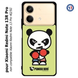 Coque pour Xiaomi Redmi Note 13R Pro PANDA BOO© Boxeur - coque humour