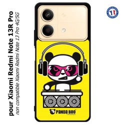 Coque pour Xiaomi Redmi Note 13R Pro PANDA BOO© DJ music - coque humour