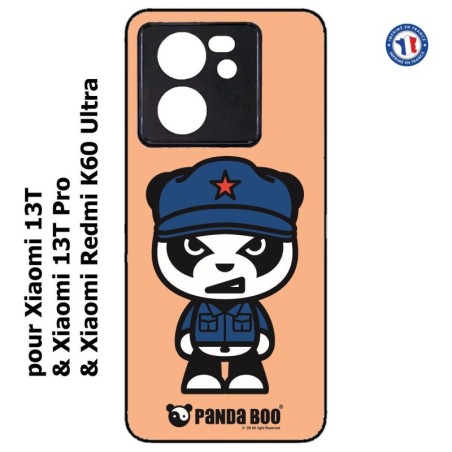 Coque pour Xiaomi 13T et 13T Pro PANDA BOO© Mao Panda communiste - coque humour
