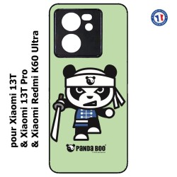 Coque pour Xiaomi 13T et 13T Pro PANDA BOO© Ninja Boo - coque humour