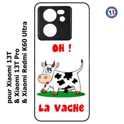 Coque pour Xiaomi 13T et 13T Pro Oh la vache - coque humoristique