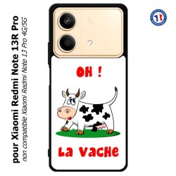 Coque pour Xiaomi Redmi Note 13R Pro Oh la vache - coque humoristique