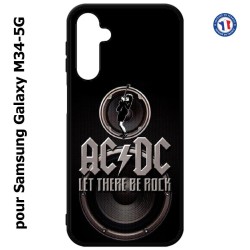 Coque pour Samsung Galaxy M34 5G groupe rock AC/DC musique rock ACDC