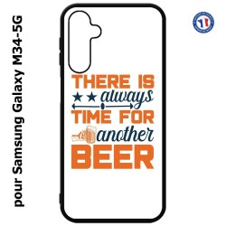Coque pour Samsung Galaxy M34 5G Always time for another Beer Humour Bière