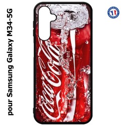 Coque pour Samsung Galaxy M34 5G Coca-Cola Rouge Original
