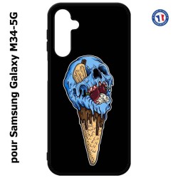 Coque pour Samsung Galaxy M34 5G Ice Skull - Crâne Glace - Cône Crâne - skull art