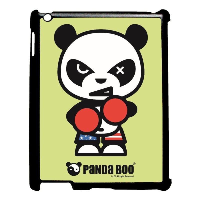 Coque pour IPAD 5 PANDA BOO© Boxeur - coque humour