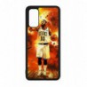 Coque noire pour Samsung S8 star Basket Kyrie Irving 11 Nets de Brooklyn