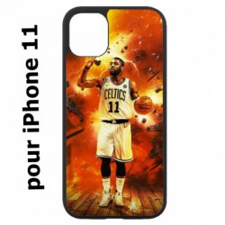 Coque noire pour Iphone 11 star Basket Kyrie Irving 11 Nets de Brooklyn