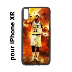 Coque noire pour iPhone XR star Basket Kyrie Irving 11 Nets de Brooklyn