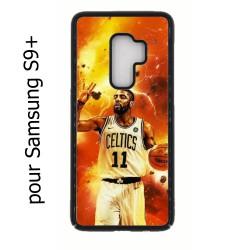Coque noire pour Samsung S9 PLUS star Basket Kyrie Irving 11 Nets de Brooklyn
