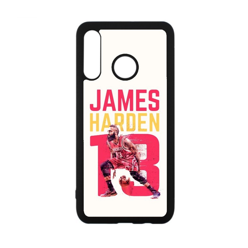 Coque noire pour Huawei P7 star Basket James Harden 13 Rockets de Houston
