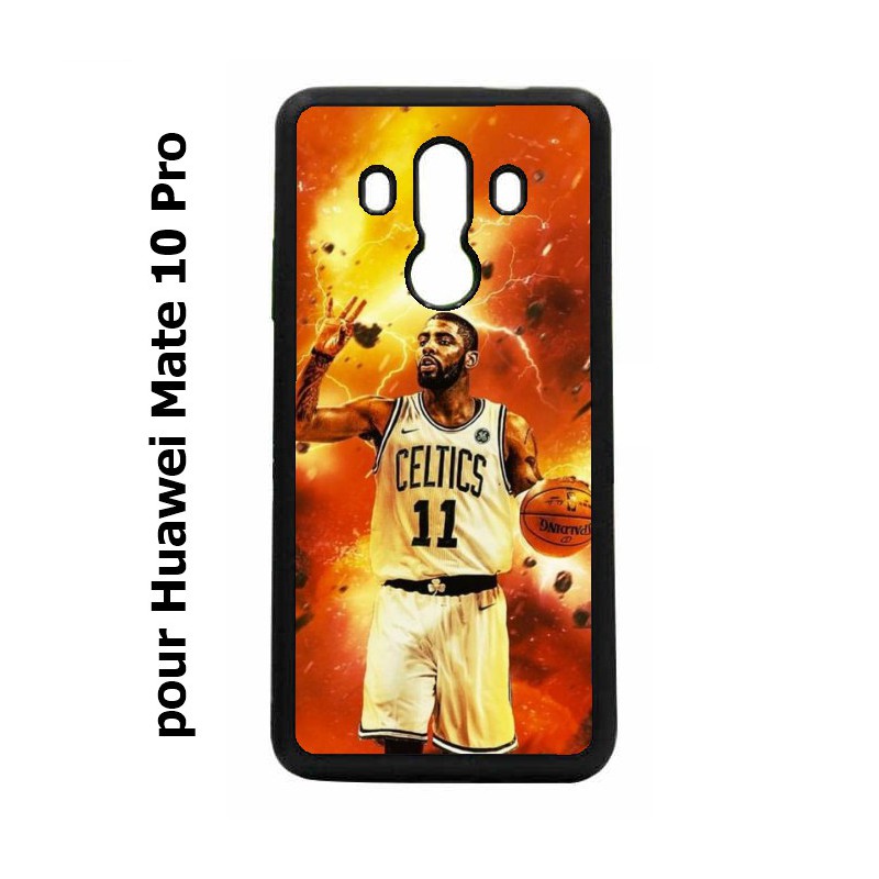 Coque noire pour Huawei Mate 10 Pro star Basket Kyrie Irving 11 Nets de Brooklyn