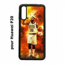 Coque noire pour Huawei P20 star Basket Kyrie Irving 11 Nets de Brooklyn
