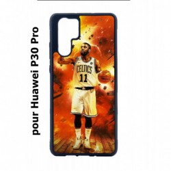 Coque noire pour Huawei P30 Pro star Basket Kyrie Irving 11 Nets de Brooklyn