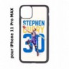 Coque noire pour Iphone 11 PRO MAX Stephen Curry Basket NBA Golden State