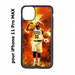 Coque noire pour Iphone 11 PRO MAX star Basket Kyrie Irving 11 Nets de Brooklyn