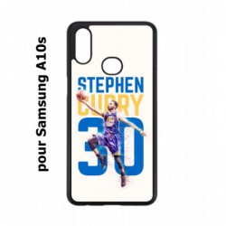 Coque noire pour Samsung Galaxy A10s Stephen Curry Basket NBA Golden State