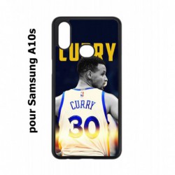 Coque noire pour Samsung Galaxy A10s Stephen Curry Golden State Warriors Basket 30